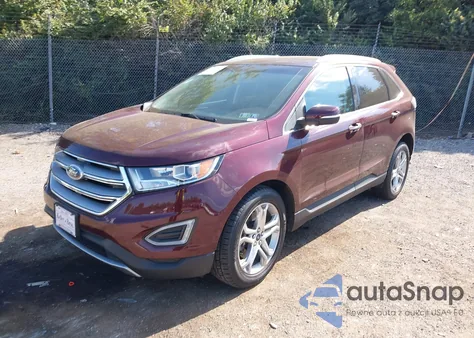 2017 Ford Edge Titanium из США, поврежденный, VIN 2FMPK4K9XHBB72148